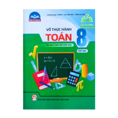 Sách - Combo Vở thực hành Toán 8 - tập 1 + 2 (Bộ sách Chân trời sáng tạo) - ĐN