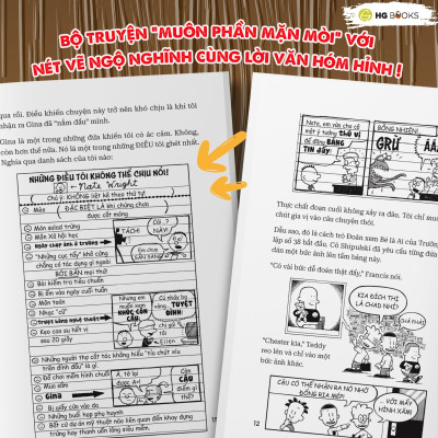 Truyện tranh Big Nate: Strikes Again - Tập 2: Lội Ngược Dòng - Bản Song Ngữ. Tặng Kèm File Nghe