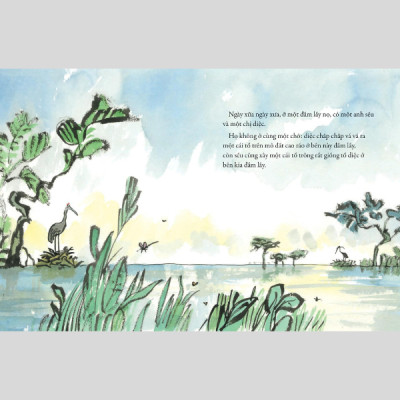 Tác Phẩm Kinh Điển Của Quentin Blake - Diệc Và Sếu