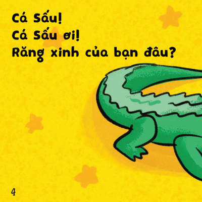 Sách Ehon Bé Vui Bé Khỏe - Răng Ai Trắng Xinh?