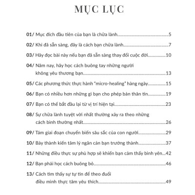 Sách - Một Cuốn Sách Chữa Lành