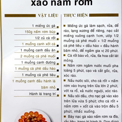 Món Ăn Được Ưa Thích - Món Gà, Vịt (Tái Bản)