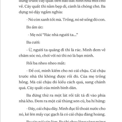 Văn Học Tuổi Hoa - Cây Quất Xù Gai