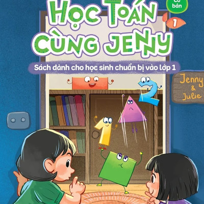 Sách - Học toán cùng Jenny (combo 4 tập)