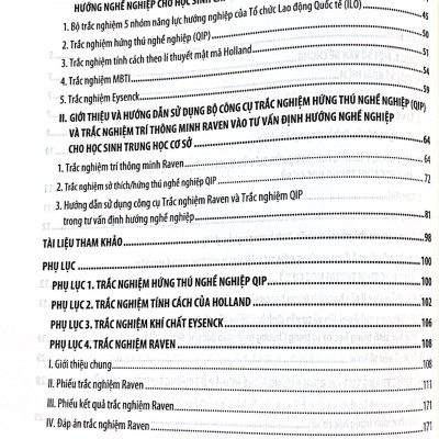 Công cụ tư vấn định hướng nghề nghiệp cho học sinh trung học cơ sở - NXB Đại học Sư phạm