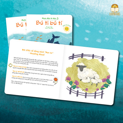 Combo 5 Cuốn Thơ Cho Bé Học Nói & Tập Đọc - Sách Đọc To Phát Triển Ngôn Ngữ và Bồi Dưỡng Cảm Xúc EQ (Truyện Tranh Cho Trẻ 0-3 4-6 tuổi)