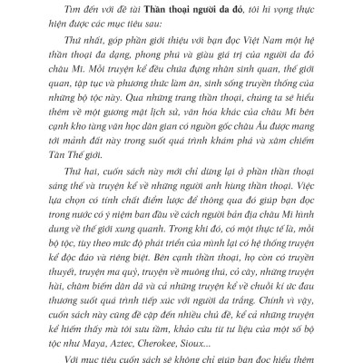 Thần Thoại Người Da Đỏ