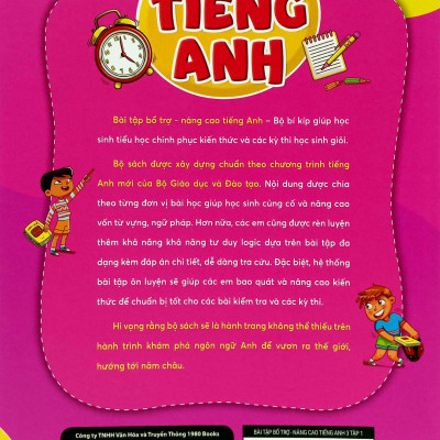 Bài Tập Bổ Trợ Nâng Cao Tiếng Anh 3 - Tập 1