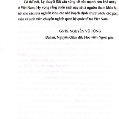 Sự bất cân xứng về sức mạnh và các mối quan hệ quốc tế 