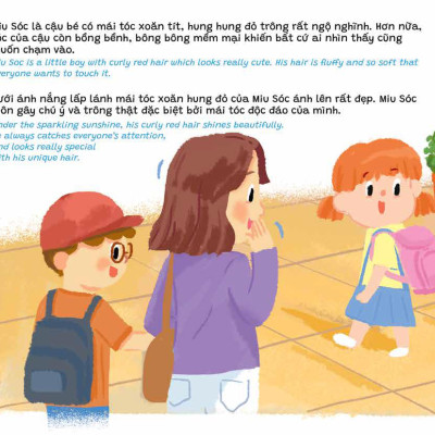 Truyện Kể Cho Miu Hiểu Chuyện - Con Ghét Gội Đầu (Song Ngữ Việt-Anh)