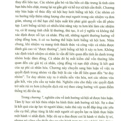 Tâm Lý Học Xã Hội Trong Cuộc Sống Hiện Đại (Tái bản lần 1) - Bìa Cứng