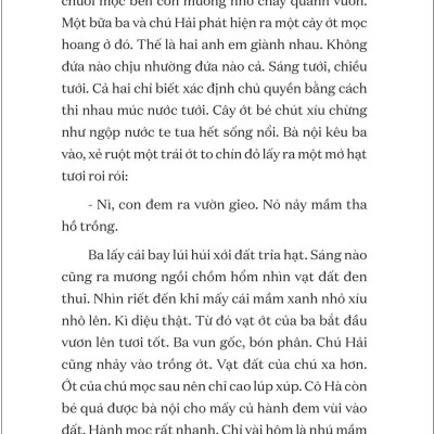 Văn Học Tuổi Hoa - Cây Quất Xù Gai