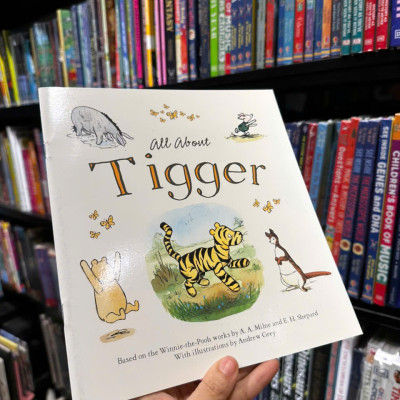 Sách - All About Tigger by A.A.Milne - Sách ngoại văn, sách thiếu nhi tiếng Anh, bìa mềm, nhập khẩu UK