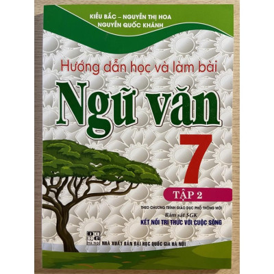 Sách - Combo 2 tập Hướng dẫn học và làm bài Ngữ Văn 7 ( bám sát SGK Kết Nối tri thức với cuộc sống)