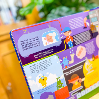 Sách Tương Tác Thông Minh Lật Mở Khám Phá 3D - Tớ Yêu Khoa Học - Đinh Tị Books