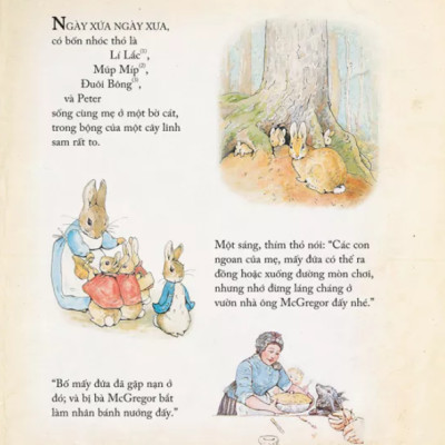 Một Cậu Thỏ Nghịch Ngợm Kinh Khủng: Tuyển Tập Những Truyện Hay Nhất Của Beatrix Potter (Tái Bản 2021)