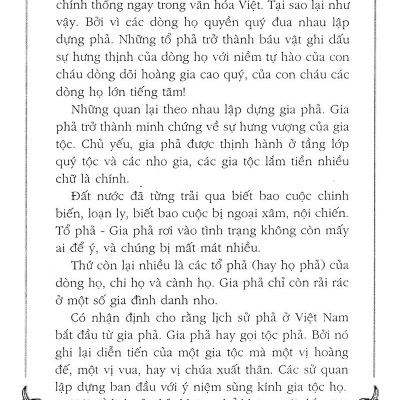 Cách Dựng Gia Phả Tổ Phả (Tái Bản)