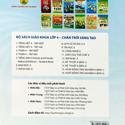 Tiếng Việt 4 - Tập 1 (Chân Trời Sáng Tạo) (2023)