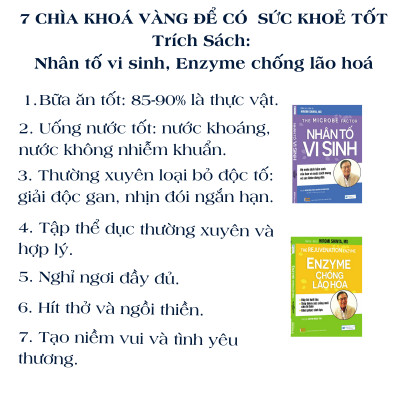 Sách Sức Khoẻ: Enzyme chống lão hoá (TB)