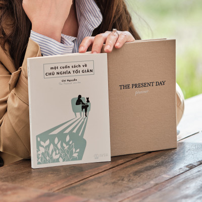 Combo Sổ kế hoạch The Present Day phiên bản 2.0 + Sách Tối Giản