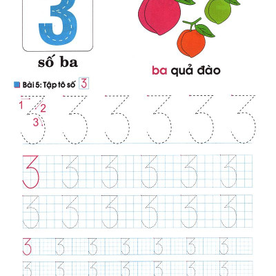 Tủ Sách Bé Vào Lớp Một - Tập Tô Số Lớp 1
