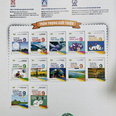 Sách - Vở thực hành Toán lớp 9 tập 1+2 (HB)