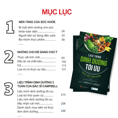 Combo sách dinh dưỡng hiện đại: Bí mật dinh dưỡng + Liệu trình dinh dưỡng (Tái bản)