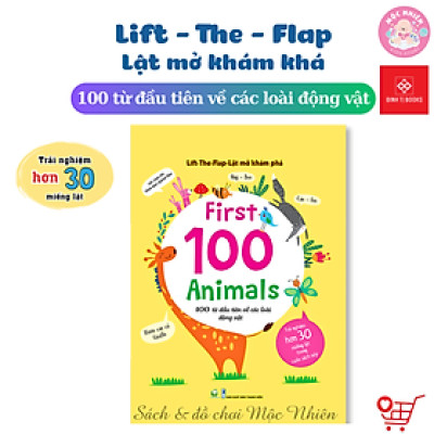 Sách Tương Tác Lật Mở Khám Phá Khổ lớn - Lift The Flap (Cho bé từ 0 - 6 Tuổi) - Đinh Tị