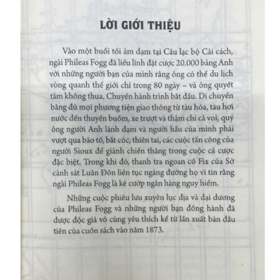 Sách - 80 Ngày vòng quanh thế giới ( bìa mềm )