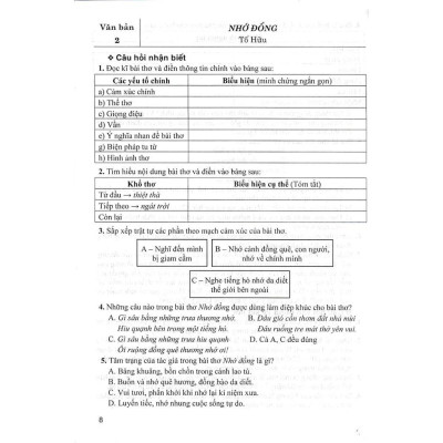 Sách - Phát Triển Kĩ Năng Đọc Hiểu Và Viết Văn Bản Theo Thể Loại - Ngữ Văn Lớp 8 - Bám Sát SGK Chân Trời Sáng Tạo - Hồng Ân