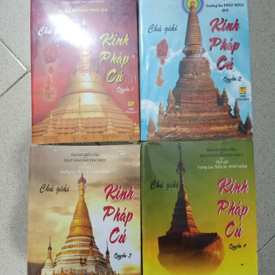 Chú giải kinh pháp cú - Bộ 4 cuốn