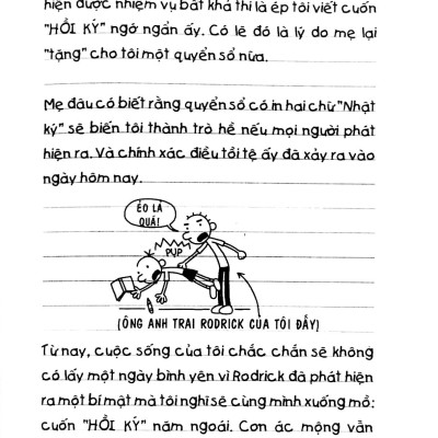 Nhật Ký Chú Bé Nhút Nhát - Tập 2 (Luật của Rodrick) -Phiên bản Tiếng Việt