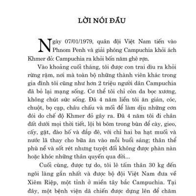 Thoát khỏi địa ngục KHMER Đỏ (xuất bản lần thứ ba) bản in 2024