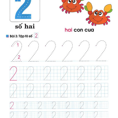 Tủ Sách Bé Vào Lớp Một - Tập Tô Số Lớp 1
