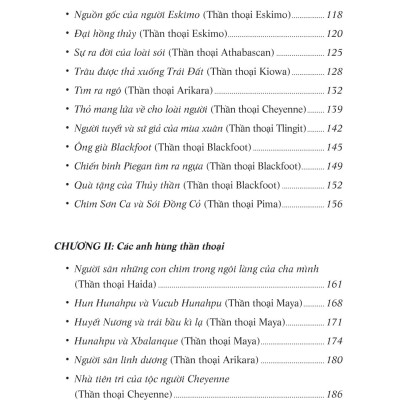 Thần Thoại Người Da Đỏ