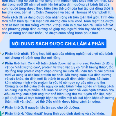Bí mật dinh dưỡng cho sức khoẻ toàn diện (TB 2024)- Kèm quà tặng