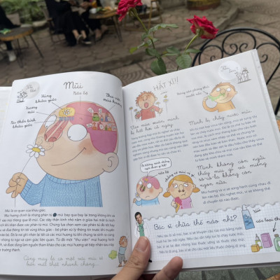 (Combo 3 quyển bìa cứng in màu) DÙ KHỎE DÙ ĐAU, LÀU LÀU BIẾT TUỐT – Nhiều tác giả - Crabit Kidbooks
