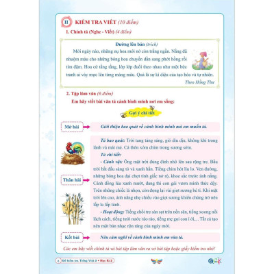 Đề kiểm tra TIẾNG VIỆT 5 Học kì 2 - Cánh Diều - Bản Quyền
