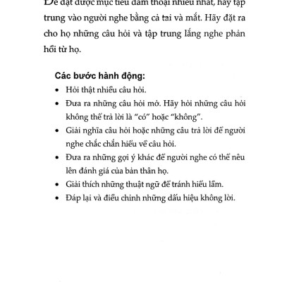Giao Tiếp Bất Kỳ Ai - 101 Cách Nâng Cao Khả Năng Giao Tiếp (Tái Bản)