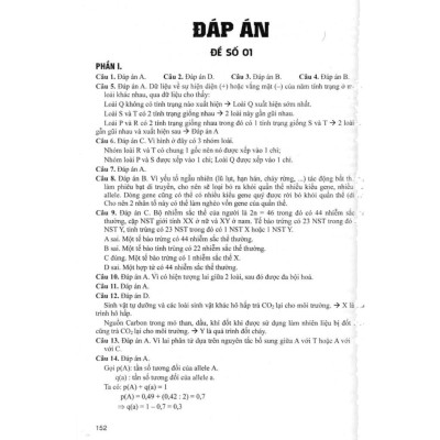 Sách - Bộ Đề Sinh Học - Đầy Đủ Các Dạng Trắc Nghiệm Theo Cấu Trúc Đề Thi Năm 2025 - Theo Chương Trình GDPT Mới - Hồng Ân