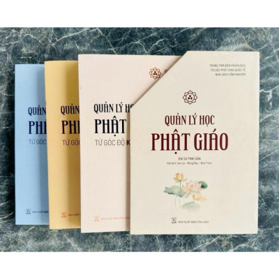Sách - Hộp Sách Quản Lý Học Phật Giáo - Combo 3 Cuốn - Vĩnh Nghiêm Books - Vĩnh Nghiêm Book