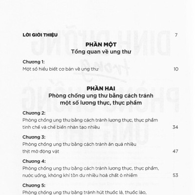 Dinh Dưỡng Trong Phòng Chống Ung Thư -  Viện sĩ, Giáo sư, Tiến sĩ Khoa học Đái Duy Ban