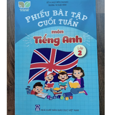 Sách - Combo Phiếu bài tập cuối tuần môn Toán - Tiếng Việt - Tiếng Anh lớp 2 (Kết nối tri thức)