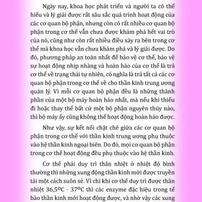 Thân Nhiệt Quyết Định Sinh, Lão, Bệnh, Tử (Khi bạn đau bệnh hãy thử Đo Thân Nhiệt; Phía sau bệnh tật của bạn là Chứng Hạ Thân Nhiệt; Chỉ cần Kiểm Soát Được Thân Nhiệt thì có thể kiểm soát được bệnh tật)