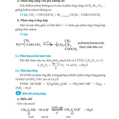 Sổ Tay Học Nhanh Toàn Diện Kiến Thức Và Dạng Bài Hóa Học Lớp 10 - 11 - 12