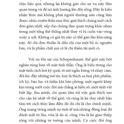 Những Tiểu Luận Về Tồn Tại - Schopenhauer 