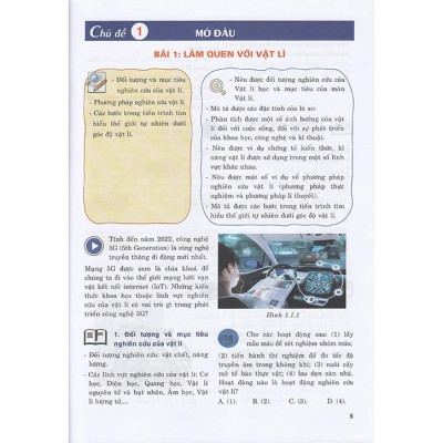 Sách - Phát triển năng lực môn Vật lý lớp 10
