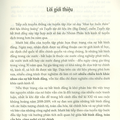 Tuyển tập bất bình đẳng