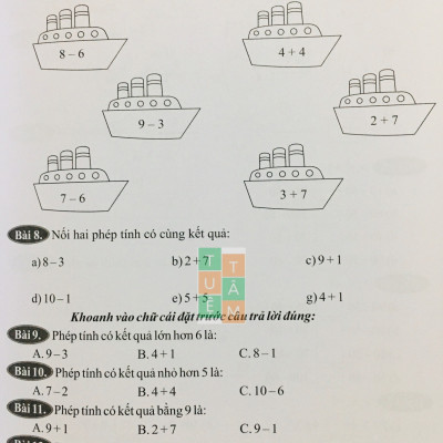 Sách - Toán bồi dưỡng học sinh giỏi lớp 1