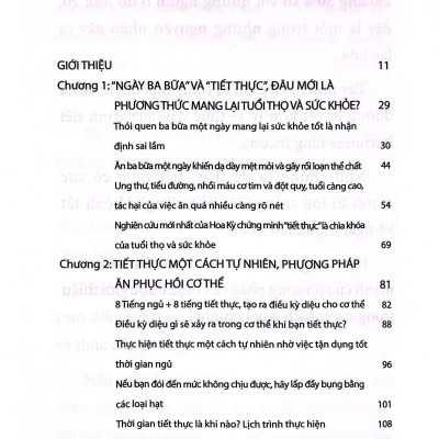 Tiết Thực Nửa Ngày - Phương Thuốc Tối Ưu